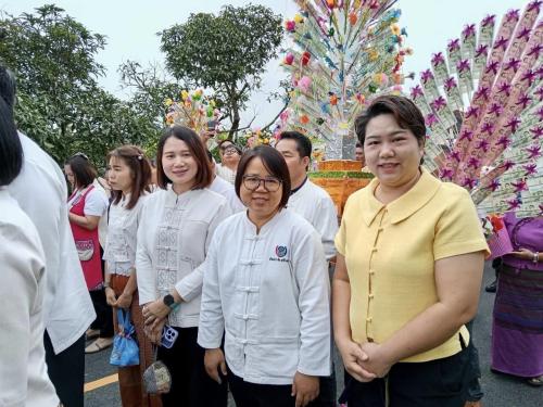 ข้อมูลตัวอย่าง : พช.เวียงแหงร่วมพิธีทำบุญทอดกฐินสามัคคีอำเภอเวียงแหง