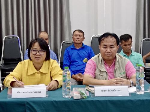 ข้อมูลตัวอย่าง : พช.เวียงแหงร่วมประชุมชี้แจงโครงการบ้านมั่นคงชนบทตำบลแสนไห